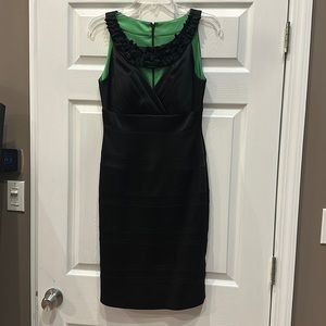 Black cocktail dress